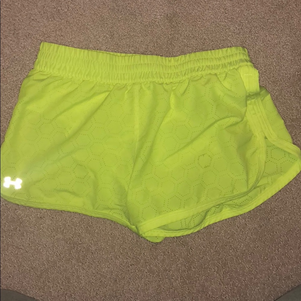 Under armor track shorts